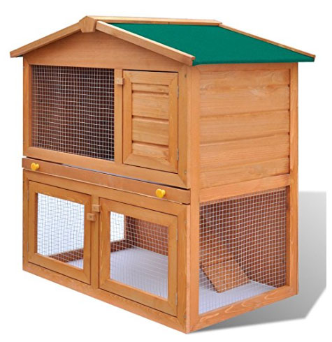 casina per galline in legno con porte