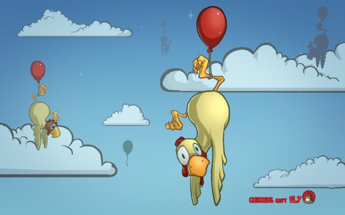 Chicken can't fly - gioco per smartphone divertente | TuttoSulleGalline.it