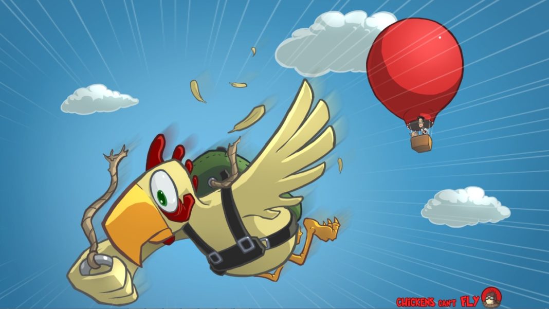 Chicken can't fly - gioco per smartphone divertente | TuttoSulleGalline.it