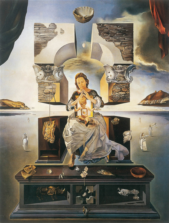 Madonna di Port Lligat (1950) - Salvador Dalì | TuttoSulleGalline.it