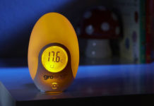Gro Egg - Termometro digitale a forma d'uovo che indica la temperatura con luci colorate. Adatto per bambini. | TuttoSulleGalline.it