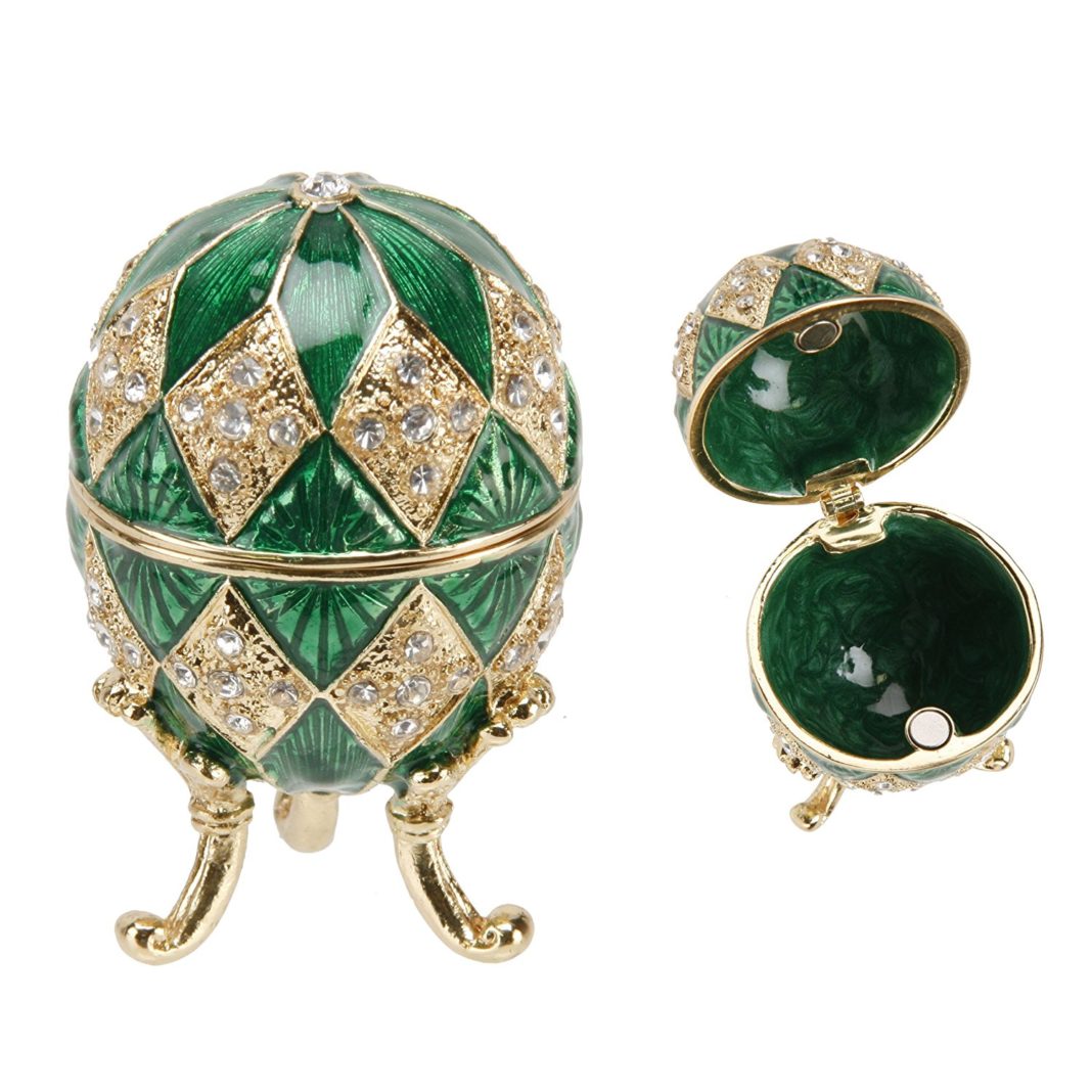 Scatola dei ricordi ispirata all'uovo Fabergé