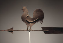 La banderuola segnavento a forma di gallo | TuttoSulleGalline.it