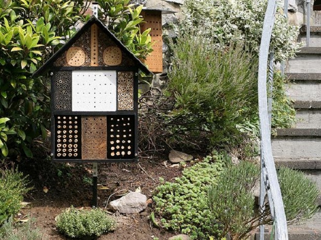 Hotel per insetti (bug hotel) per un perfetto equilibrio biologico nel pollaio | TuttoSulleGalline.it