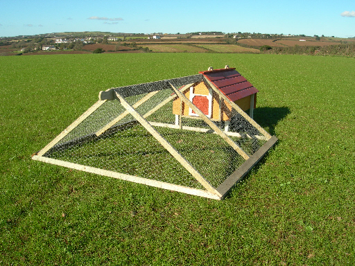 Hotel per galline. Il pollaio-suite.