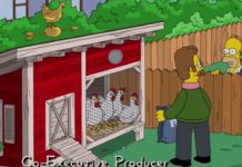 Le galline nei Simpson: il pollaio di Ned Flanders | TuttoSulleGalline.it