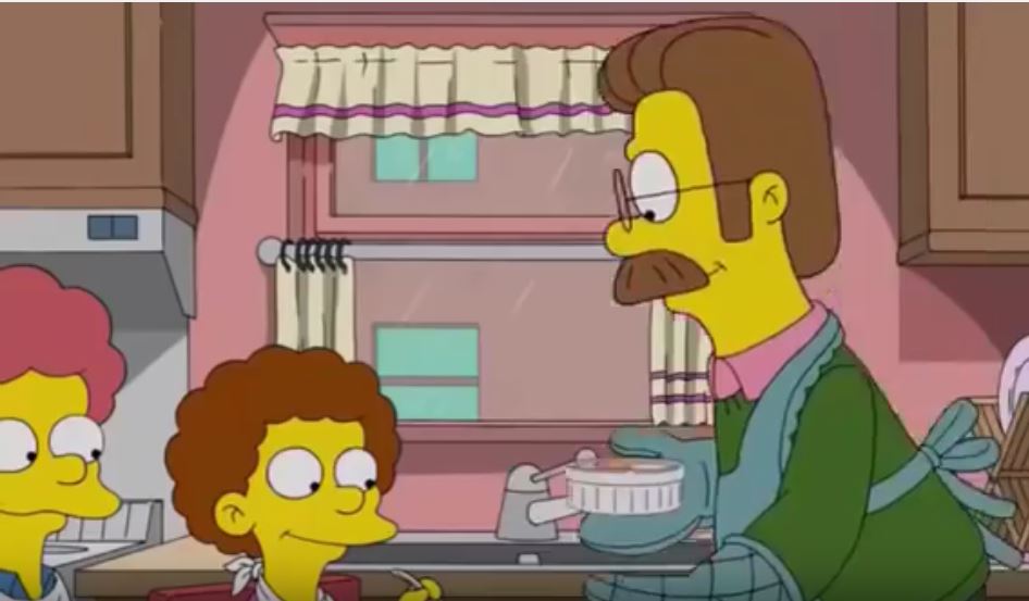 Uova in cocotte acclamate dai bimbi di Ned Flanders - The Simpson