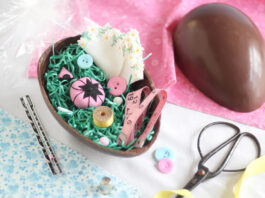 L'Uovo di Pasqua di cioccolato (e di carta) fatto in casa | Tuttosullegalline.it