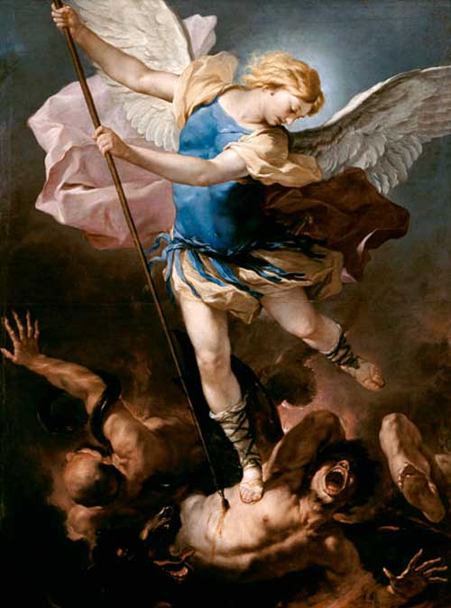 San Michele sconfigge Lucifero (dipinto)