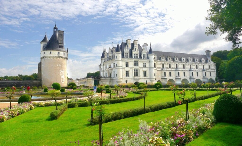 Il castello di Chenonceau, Loira