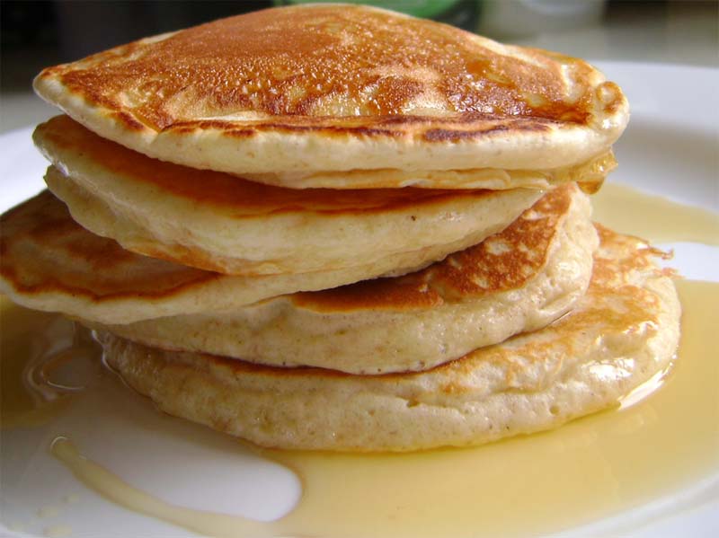 Pancake e sciroppo d'acero