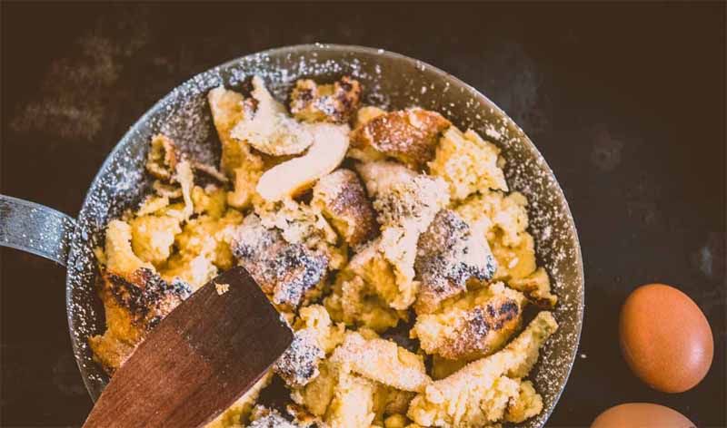 L'uovo: ingrediente base della kaiserschmarren