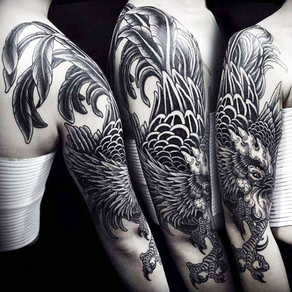 tatuaggio di gallo