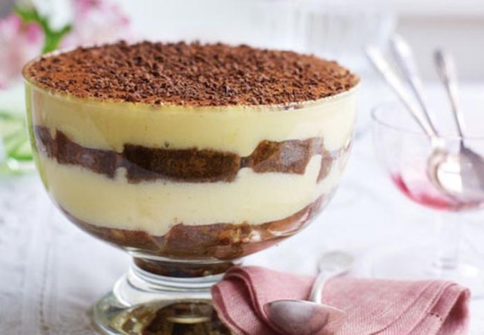 Tiramisù monoporzione in coppetta di vetro