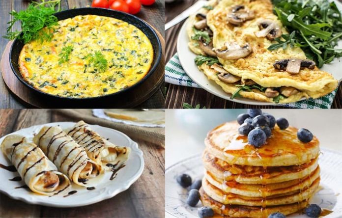 Differenza tra frittata, omelette, crêpes e pancake | Tuttosullegalline.it