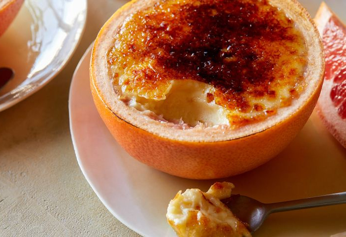 Crème brûlée à l'Orange