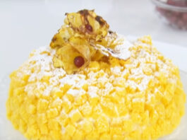 Torta Mimosa (con ananas) dello chef Luca Montersino | Tuttosullegalline.it