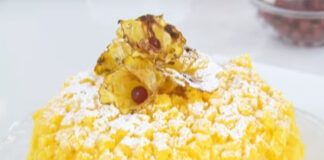 Torta Mimosa (con ananas) dello chef Luca Montersino | Tuttosullegalline.it