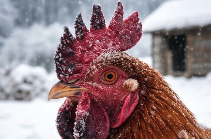 Congelamento di cresta, bargigli e zampe nelle galline: sintomi, cure e prevenzione Congelamento di cresta, bargigli e zampe nelle galline: sintomi, cure e prevenzione